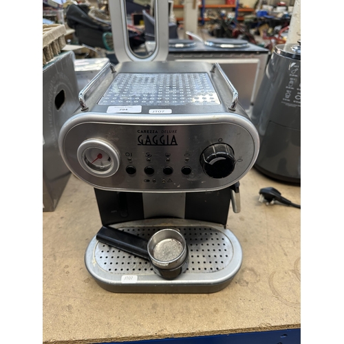 794 - A Gaggia Carezza Deluxe coffee machine