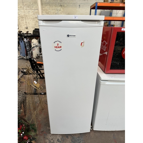 808 - A White Knight upright fridge - approx. 143cm high