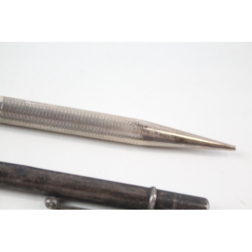 2236 - Three .925 silver pencils to include Yard-O-Led etc. - approx. gross weight 63g