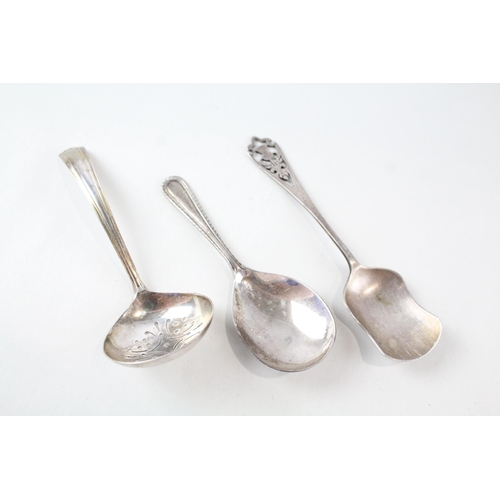 2253 - Three hallmarked sterling silver spoons - approx. gross weight 46g