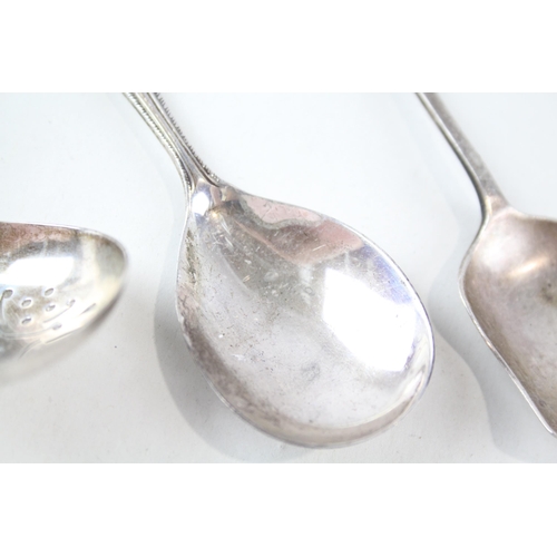 2253 - Three hallmarked sterling silver spoons - approx. gross weight 46g