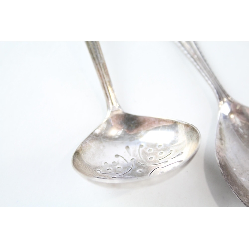 2253 - Three hallmarked sterling silver spoons - approx. gross weight 46g