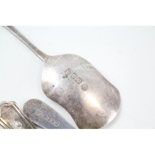 2253 - Three hallmarked sterling silver spoons - approx. gross weight 46g