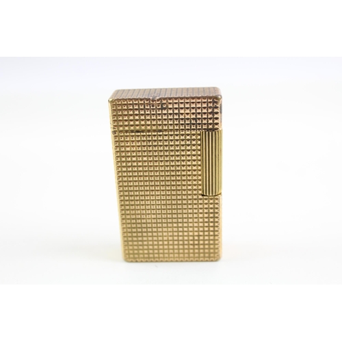 2269 - A St Dupont Paris gold plated pocket lighter