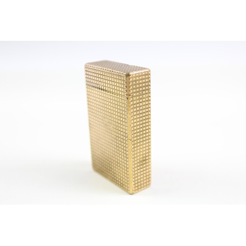 2269 - A St Dupont Paris gold plated pocket lighter