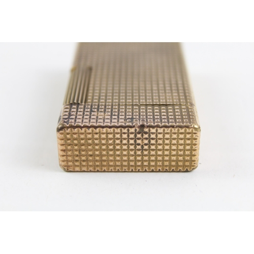 2269 - A St Dupont Paris gold plated pocket lighter