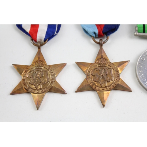 2280 - A boxed WWII four piece medal group