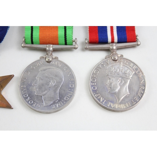 2280 - A boxed WWII four piece medal group