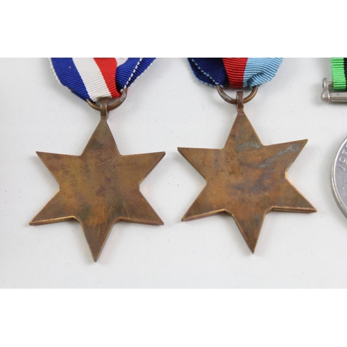 2280 - A boxed WWII four piece medal group