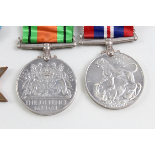 2280 - A boxed WWII four piece medal group