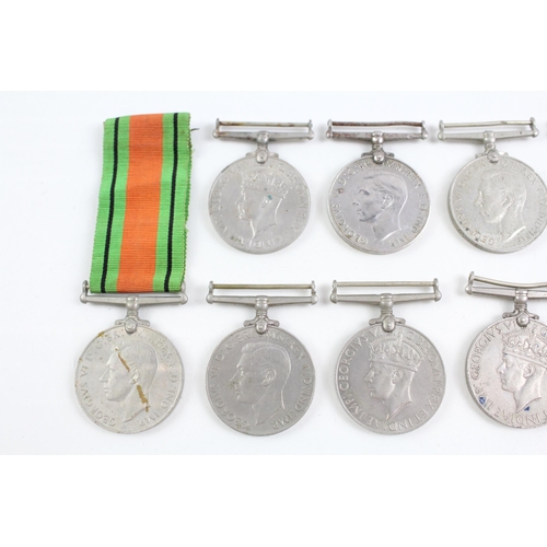 2283 - Twelve WWII British War and Defence medals