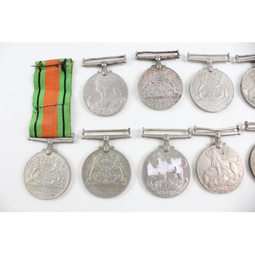 2283 - Twelve WWII British War and Defence medals