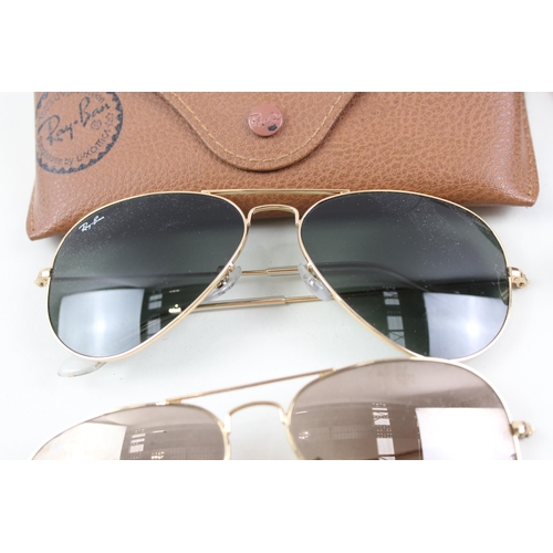 507 - Six pairs of Ray-Ban sunglasses and five cases