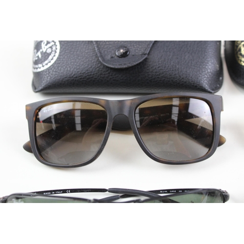 508 - Six pairs of Ray-Ban sunglasses and five cases