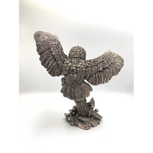 2208 - A Country Artists hallmarked Birmingham silver filled owl figurine, dated 1996 - approx. gross weigh... 