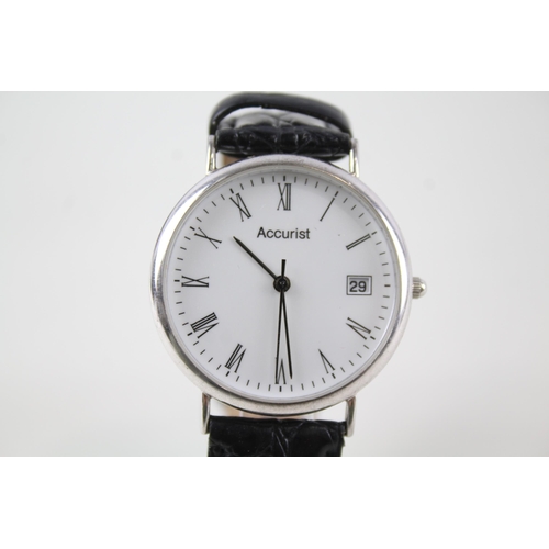 2179 - An Accurist .925 silver quartz wristwatch