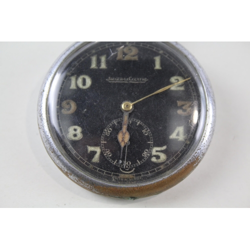 2181 - A Jaeger Le-Coultre military issued hand wind pocket watch inscribed Broad Arrow G.S.T.P. 262267