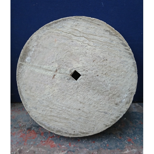 104B - A cast stone grinding wheel - approx. 60cm diameter