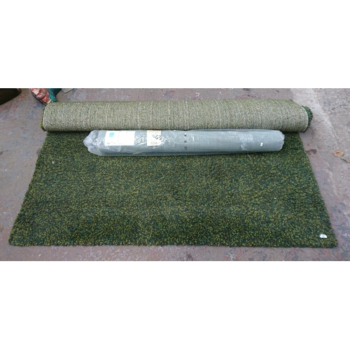 222 - Two IKEA rugs, one Vindum 270cm x 200cm and one Langsted 195cm x 133cm