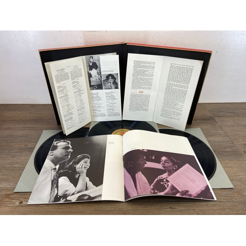 713 - Two LP vinyl box sets, 'The Callas Carmen' x3 vinyl deluxe set containing three booklets and 'The Ba... 