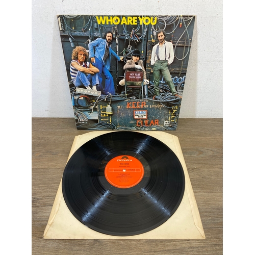 717 - Two LP vinyl records by The Who, 'Odds & Sods' 1974 pressing (2406 116) with die-cut and braille sle... 