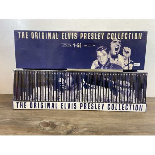 719 - Two Elvis Presley box sets, 'The Original Elvis Presley Collection' fifty CD set released in 1996 by... 