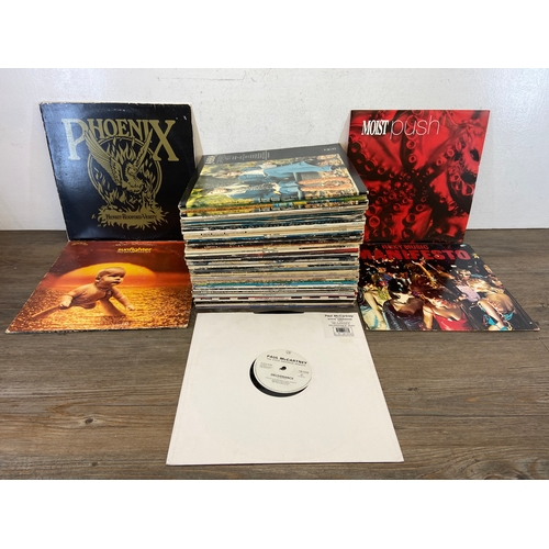 737 - Seventy-six LP vinyl records to include Body Count 'Necessary Evil' 10