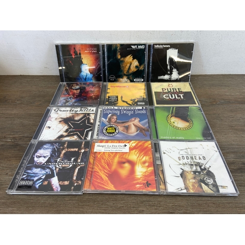 740 - Seventy-five CDs by a variety of rock artists and bands to include Incubus, Cream, Nirvana, 30 Secon... 