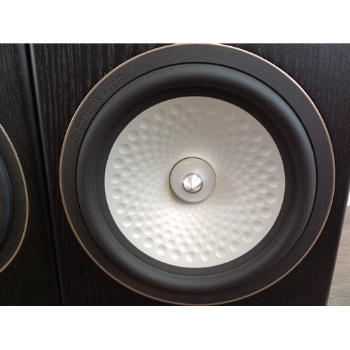 735 - A pair of Monitor Audio Silver RX2 two-way hi-fi speakers