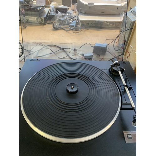 754 - A Dual CS430 two-speed turntable with instruction manual