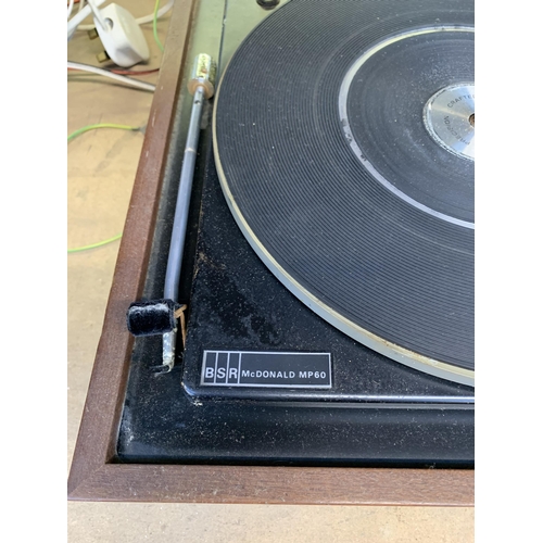 760 - A BSR McDonald MP60 four-speed turntable