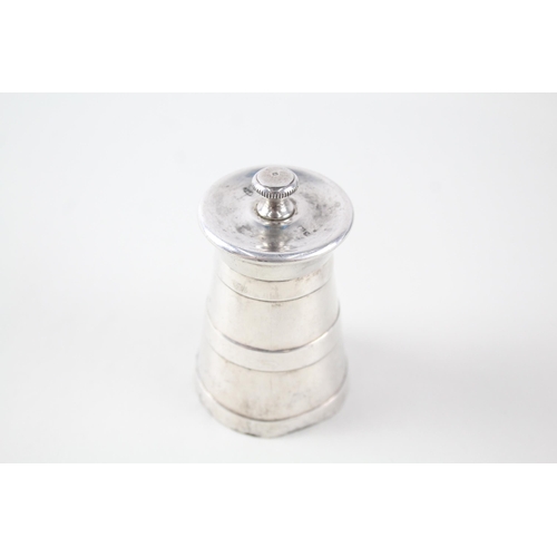 2295 - A hallmarked Birmingham silver pepper mill, dated 1936 - approx. gross weight 121g