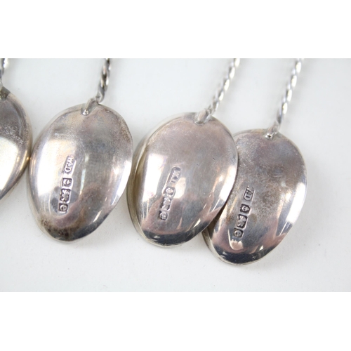 2299 - Six Edwardian hallmarked Birmingham silver apostle spoons, dated 1904 - approx. gross weight 29g