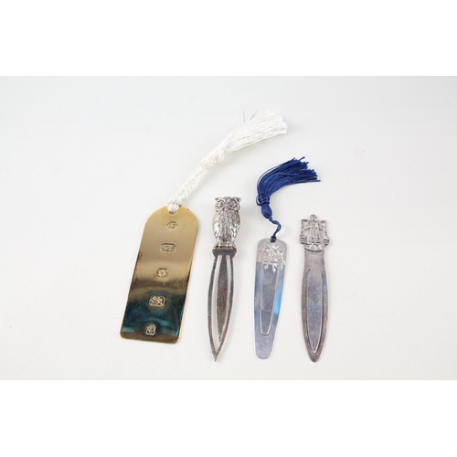 2302 - Four .925 silver bookmarks - approx. gross weight 44g