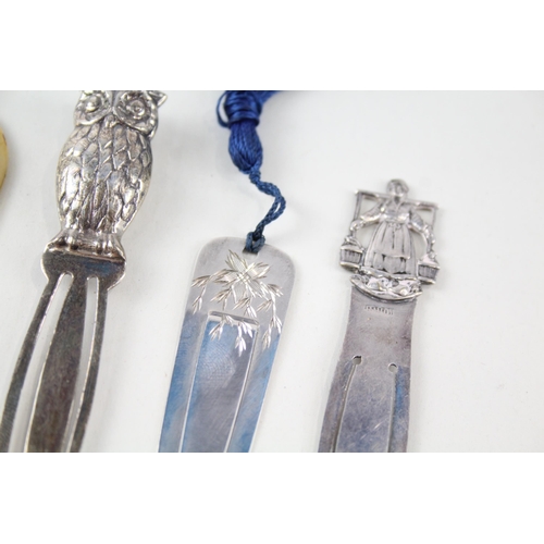 2302 - Four .925 silver bookmarks - approx. gross weight 44g