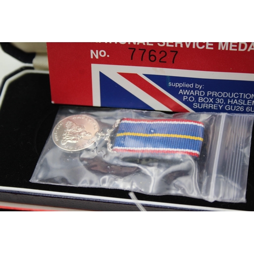 2356 - Four boxed medals, one Queen's Sapphire Jubilee, one British Forces Germany, one Border Service and ... 