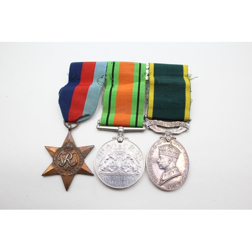 2365 - A WWII medal group presented to 897106 Gnr. R.C. Duce. A.R. to include Territorial Service medal etc... 