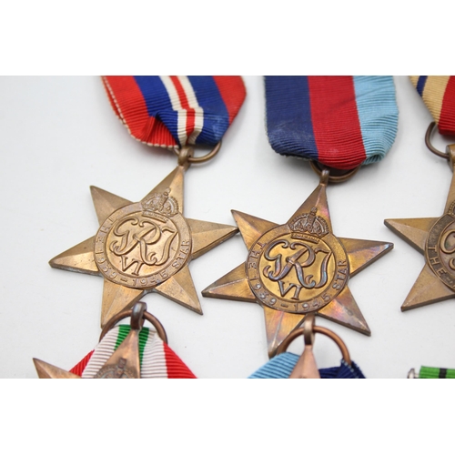 2369 - Ten WWII medals