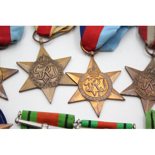 2369 - Ten WWII medals