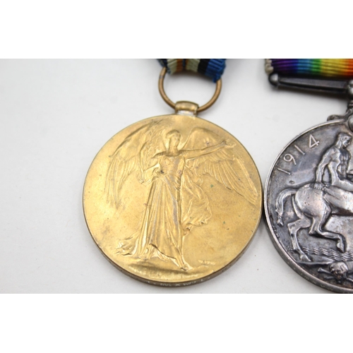 2372 - A WWI medal pair presented to 671432 Dvr. W. J Maxwell R.A.