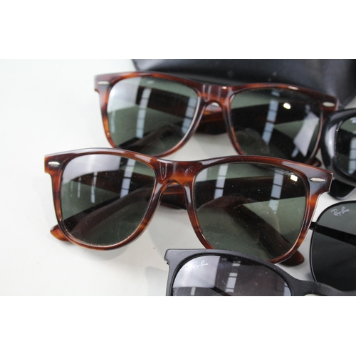 485E - Five pairs of Ray-Ban sunglasses