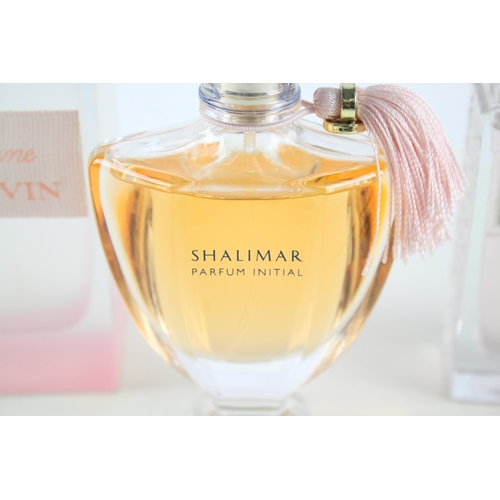 485G - Four women's fragrances to include Miss Dior, Shalimar etc.