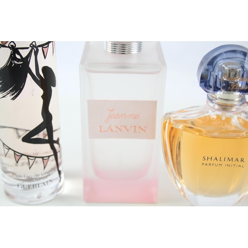 485G - Four women's fragrances to include Miss Dior, Shalimar etc.