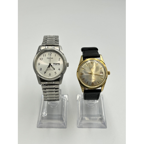 2281 - Two men's wristwatches, one Tugaris automatic and one Pulsar quartz