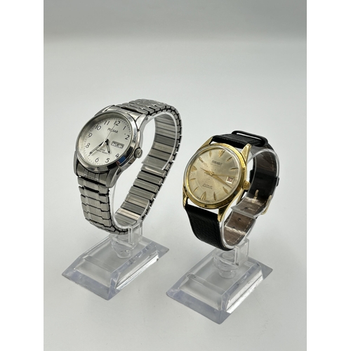 2281 - Two men's wristwatches, one Tugaris automatic and one Pulsar quartz