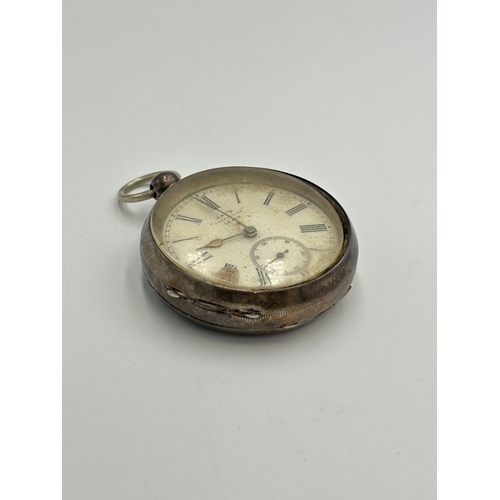 2286 - A late 19th/early 20th century Kay's 'Perfection' Lever .935 silver cased key wind pocket watch - ap... 