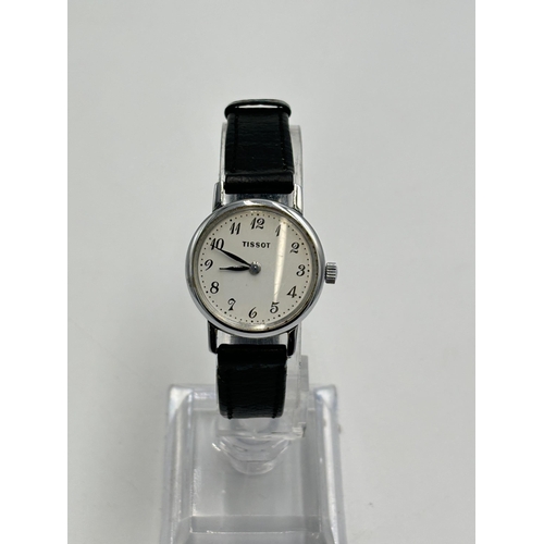 2291 - A Tissot 17 jewels hand wind lady's wristwatch