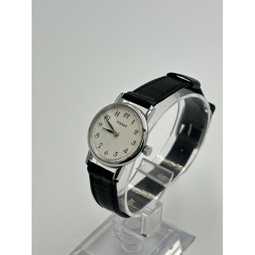 2291 - A Tissot 17 jewels hand wind lady's wristwatch