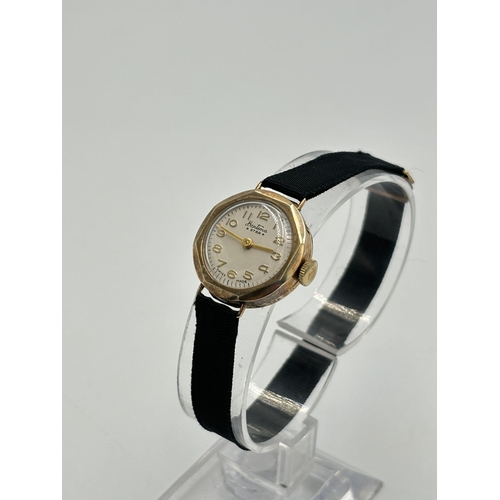 2293 - A Bentima Star 9ct gold cased hand wind lady's wristwatch - approx. gross weight including movement ... 