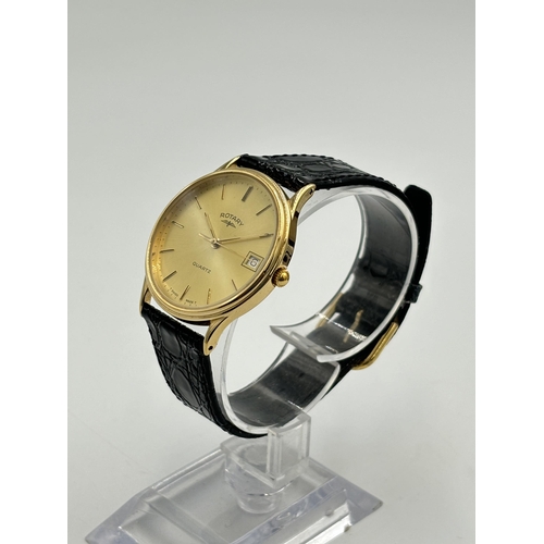 2294C - A boxed Rotary quartz men's wristwatch